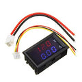 0.28? 5 Wires Red Led Digital Dual DC 100V 10A Voltmeter Ammeter