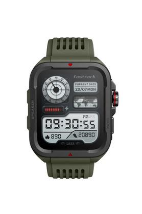 FASTRACK WEARABLES Reflex Active 52.68 x 40.05 x 12.62 mm Multi Color Dial Silicone Digital Watch For Unisex - 38101PP03