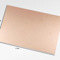 Copper clad plain printed circuit board 77mm x 52mm