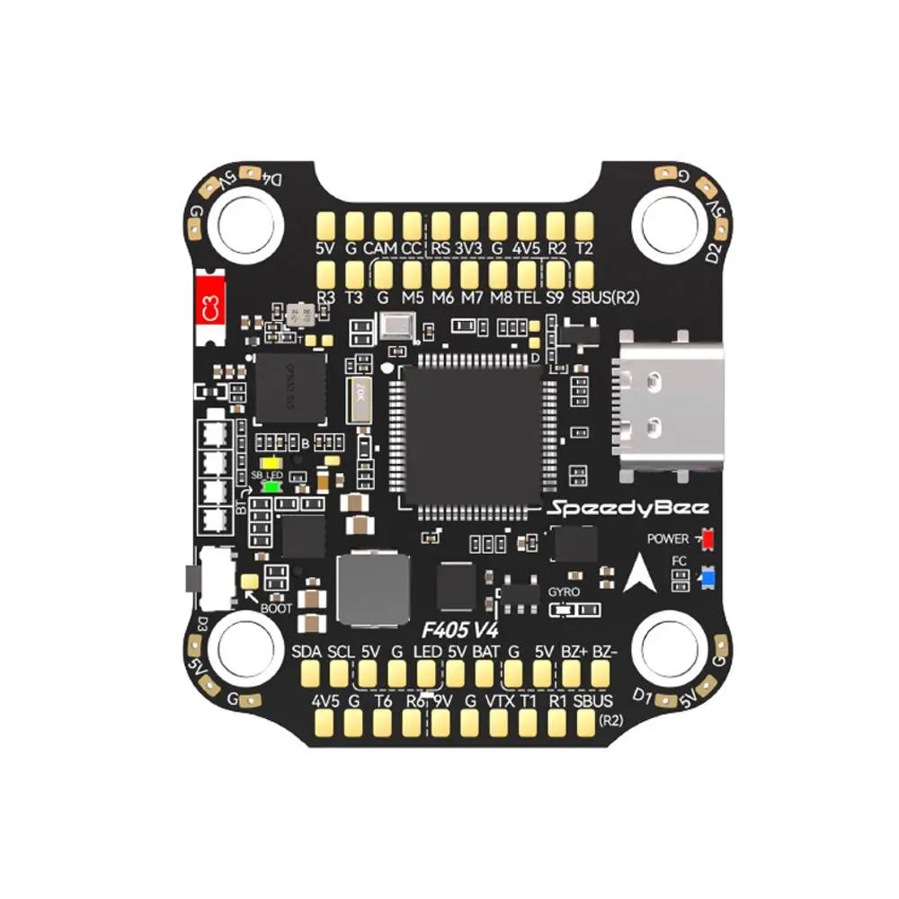 SpeedyBee F405 V4 Stack - F4 V4 FC + 55A BLHeli_S ESC - 30x30