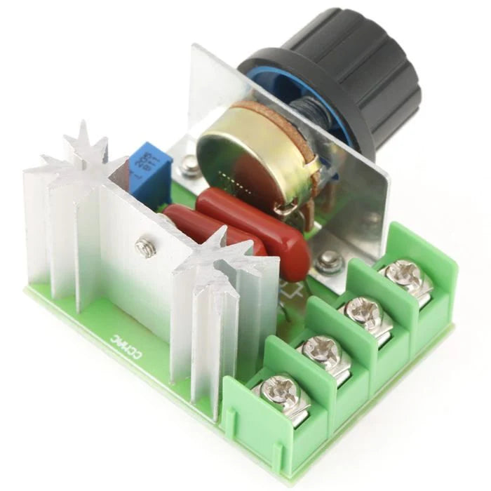 2000W 220V AC Motor Speed Controller Voltage Regulator - The Tech Depot