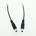5mm DC Jack Male Connector with Wire 2Pcs