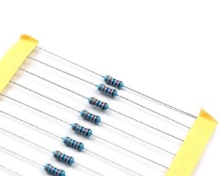 33k Ohm 0.25W Metal Film Resistor (Pack of 100)