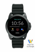 FOSSIL Mens Gen 5E Full Color Display Silicon Digital Smart Watch