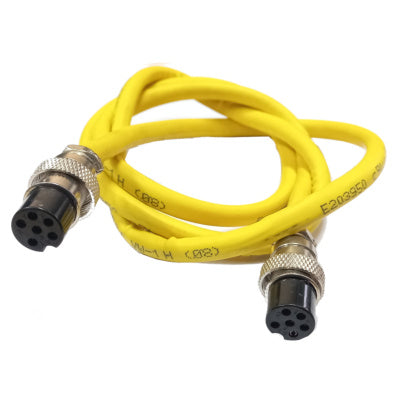 GX12 - 6 Pin Extension Female to Female  Aviation Connector with 1M Cable