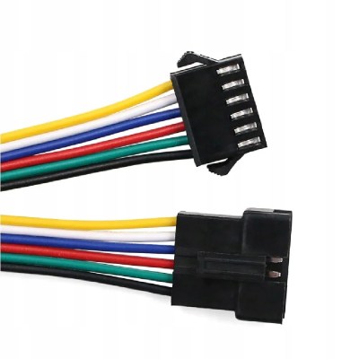 JST SM 6 Pin 2517/2518 Connector Male-Female