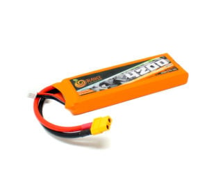 Orange 7.4V 4200mAh 35C 2S Lithium Polymer Battery Pack