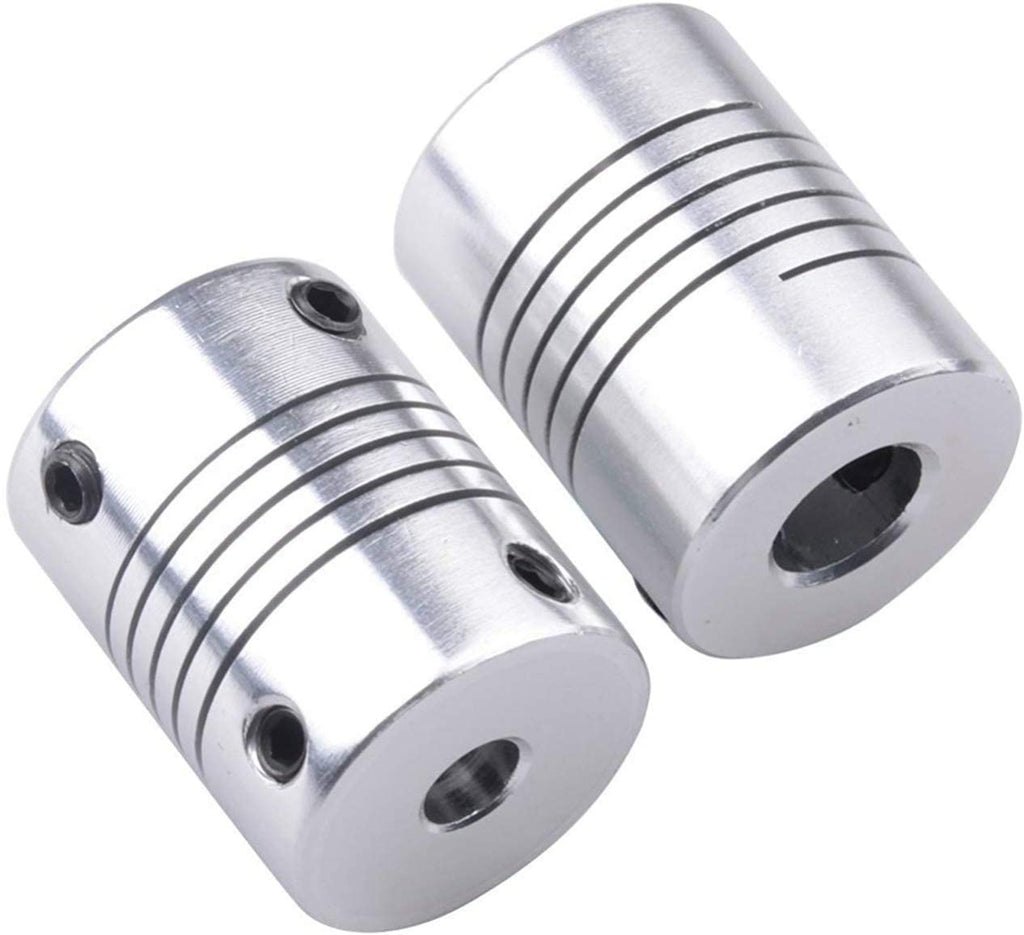 Aluminum Flexible Coupling Coupler Helical Shaft 5mm x 8mm