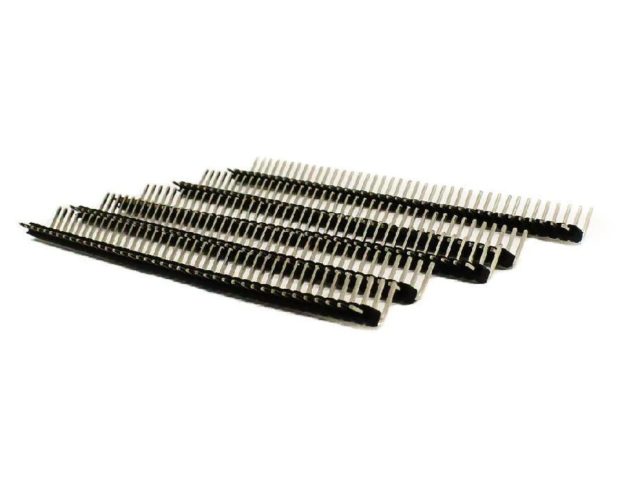 1×40 Right Angle Male Berg Strip Connector