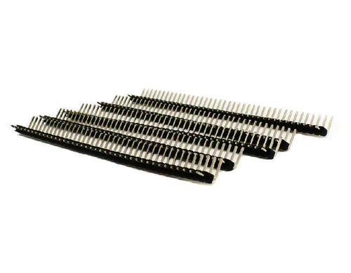 1×40 Right Angle Male Berg Strip Connector