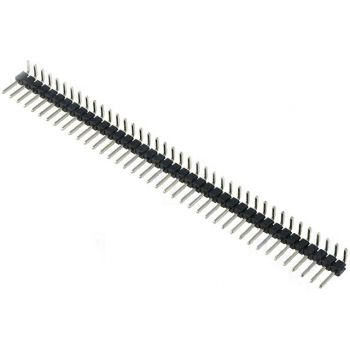 1×40 Right Angle Male Berg Strip Connector