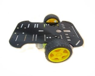 Robot Smart Car Chassis-Black