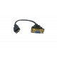 Mini HDMI to VGA Cable - 19CM