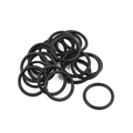 Black Oil-resistant Rubber O Shaped Seal Gasket Washer (63x3 mm)