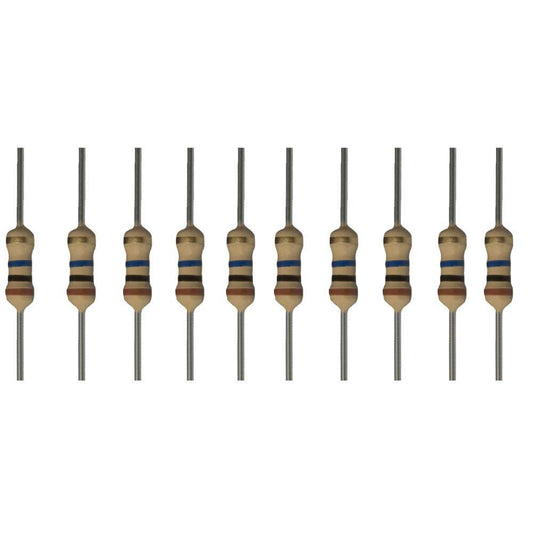 10M Ohm Resistor - (Pack of 10) - The Tech Depot