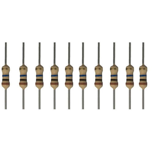 10M Ohm Resistor - (Pack of 10) - The Tech Depot