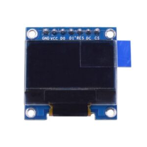 0.96? OLED Display Module – SPI/I2C – 128×64 – 7 Pin (Blue) - The Tech Depot
