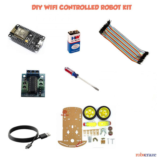 DIY WiFi Controlled Robot Kit