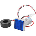 ProMax 3 in 1 Voltage Current Frequency Indicator Display Panel 22mm Blue