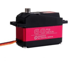 Ultra Torque Quarter Scale 60kgcm Metal Gear Servo Motor