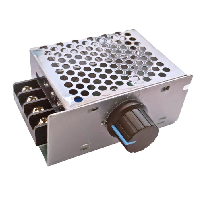 4000 Watt 220V AC SCR Voltage Regulator Dimmer Electric Motor Speed Controller with Display and Button