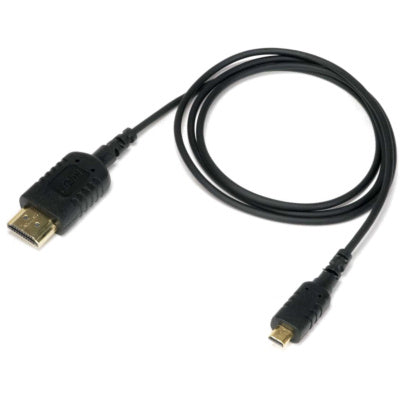 Micro HDMI to HDMI Cable Black - The Tech Depot