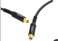 Black-i Toslink Optical Audio Cable 1.5 meter