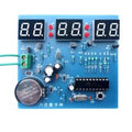 AT89C2051 Digital 6 Bits Electronic Clock Production Suite Diy Kit