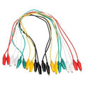 Alligator Clips Electrical DIY Test Leads of Double-ended Crocodile Clips Roach Clip (Pack of 10)