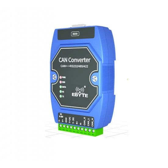 ECAN-401S modbus protocol CAN2.0 to RS485/RS232/RS422 can bus protocol converter data converter