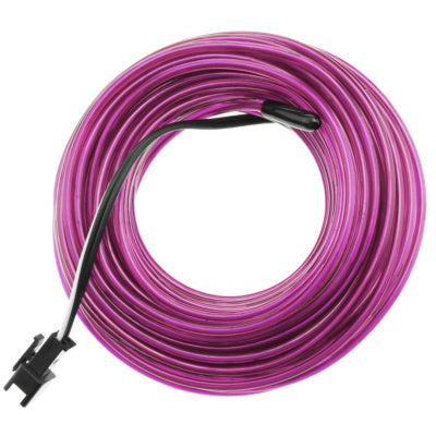 EL Wire 5M LED Light Waterproof Strip-Violet Purple