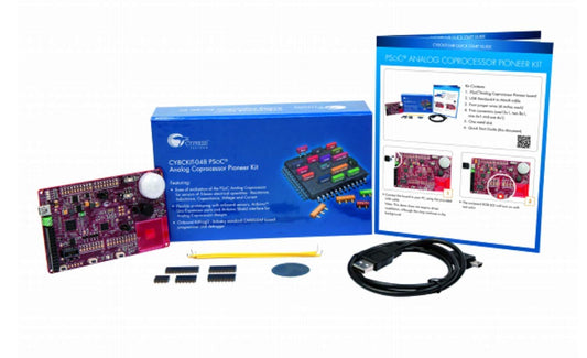 Cypress Semicondictor CY8CKIT- 048 Analog Coprocessor Pioneer Kit Guide