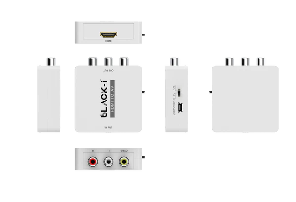Black-i HDMI to AV Converter
