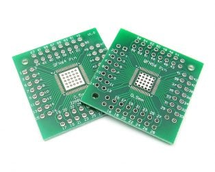 QFN 56 64 SMD TURN TO DIP PCB Adapterberak