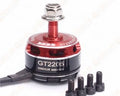 GT2205 2300KV Brushless DC Motor ? Silver Cap (CCW Motor Rotation)