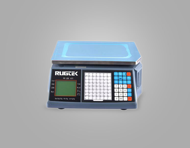 Rugtek RLS-1000B label printing weighing scale