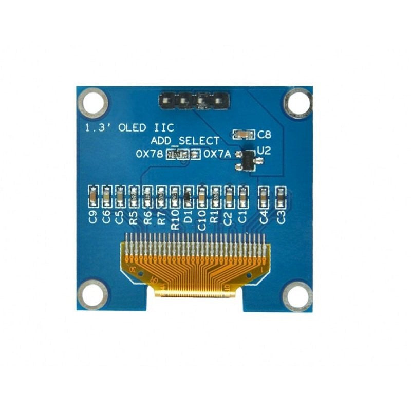 1.3 Inch I2C OLED Display Module 4pin- WHITE