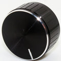40mm Potentiometer Knob Volume Control Amplifier Black