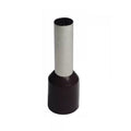 Insulated Bootlace Wire Crimp Ferrule End Terminal Lug-Brown-2.5 sqmm