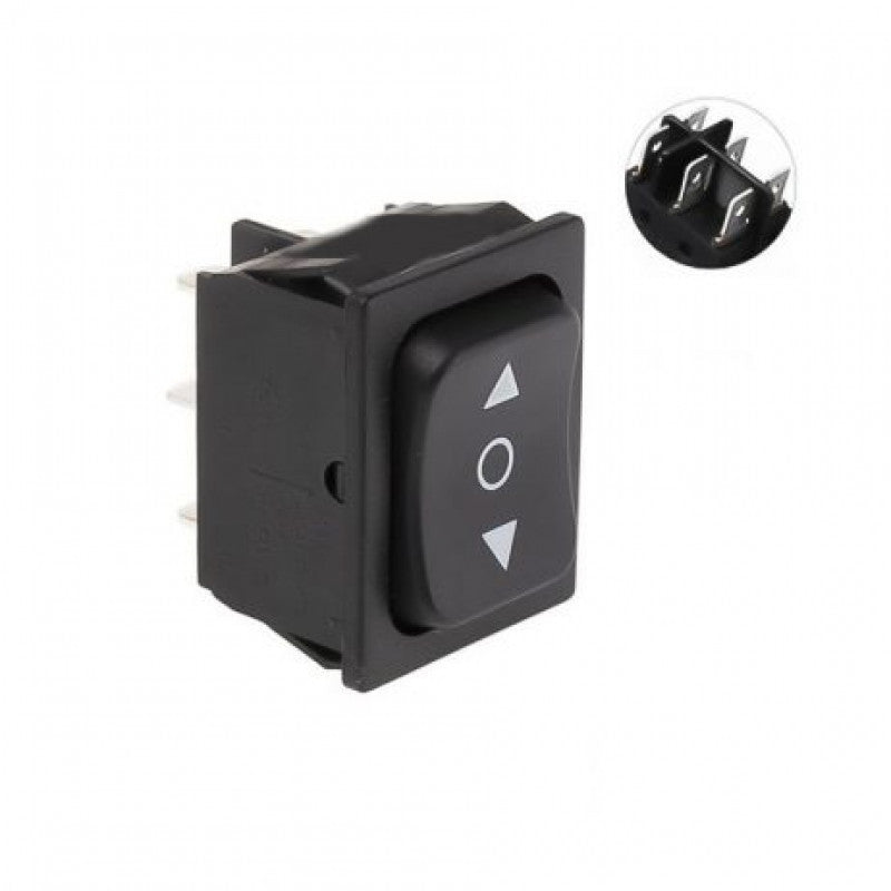 15/30A 250V DPDT ON-OFF-ON Rocker Switch