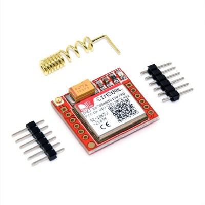 SIM800L GPRS GSM Module Core Board Quad-band TTL Serial Port with the antenna - The Tech Depot
