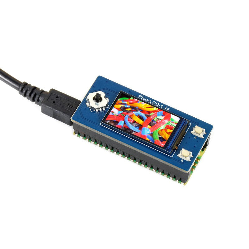 1.14 inch LCD Display Module for Raspberry Pi Pico - 65K Colors - SPI