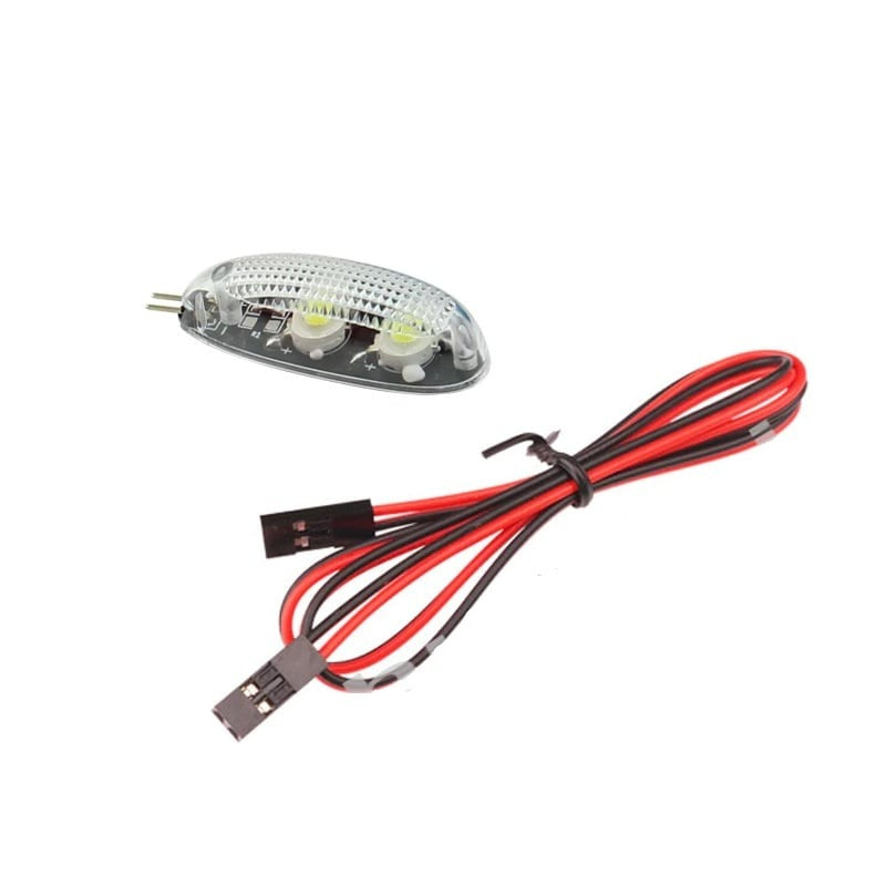 RC FPV Drone Night Navigation LED Lights with Shell Flight Searchlight 12V5V White - The Tech Depot