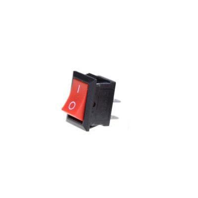 3A 250V AC SPST ON-OFF Mini Rocker Switch Red - The Tech Depot