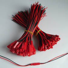 VIMVIP 100mm JST 2 Pin Connector Plug Lead Wire - 10pairs