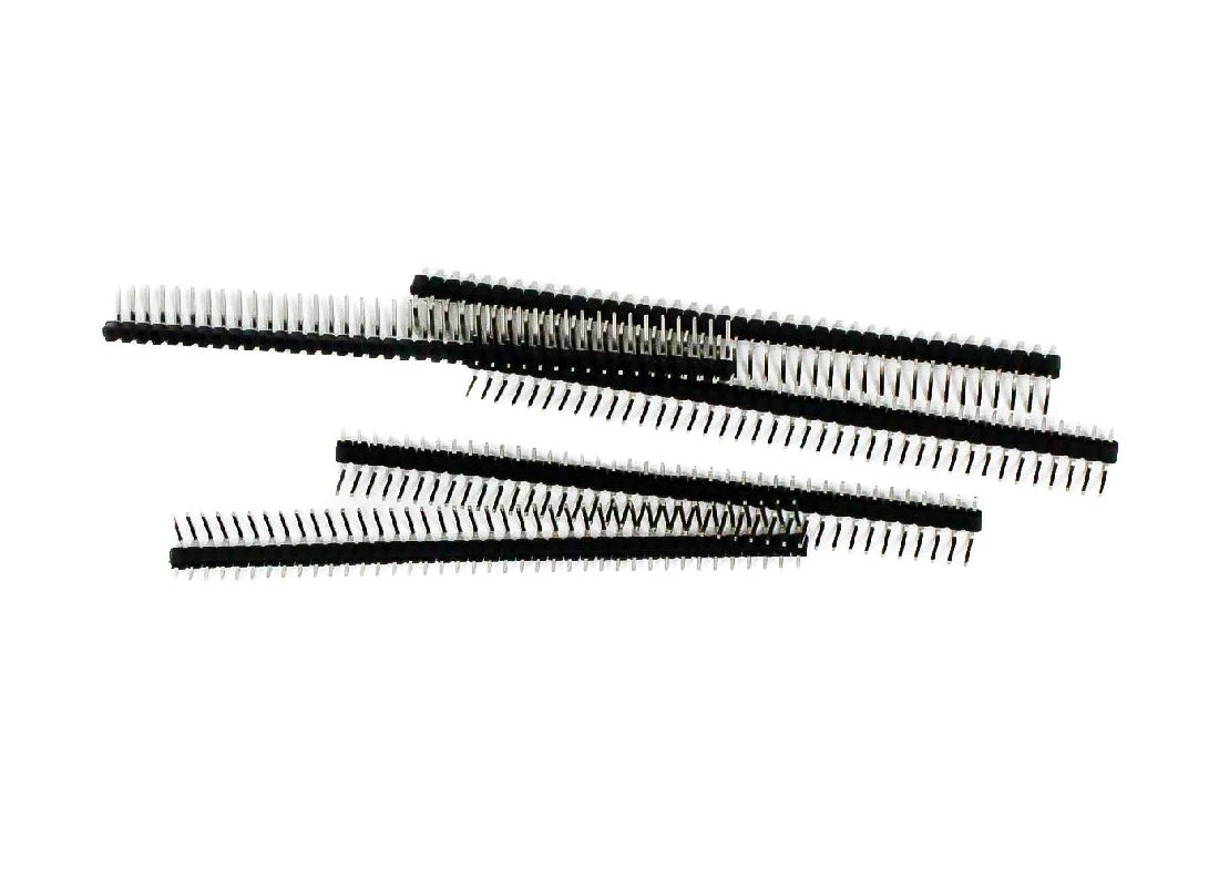 1×40 Right Angle Male Berg Strip Connector