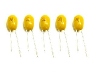 4.7uF 35V Tantalum DIP Capacitor (Pack of 5)