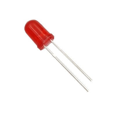 3mm Red LED with Diffused Lens