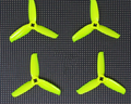 Orange 3052(3X5.2) Tri Blade Flash Propellers 2CW+2CCW 2 Pair-Lemon Yellow - The Tech Depot