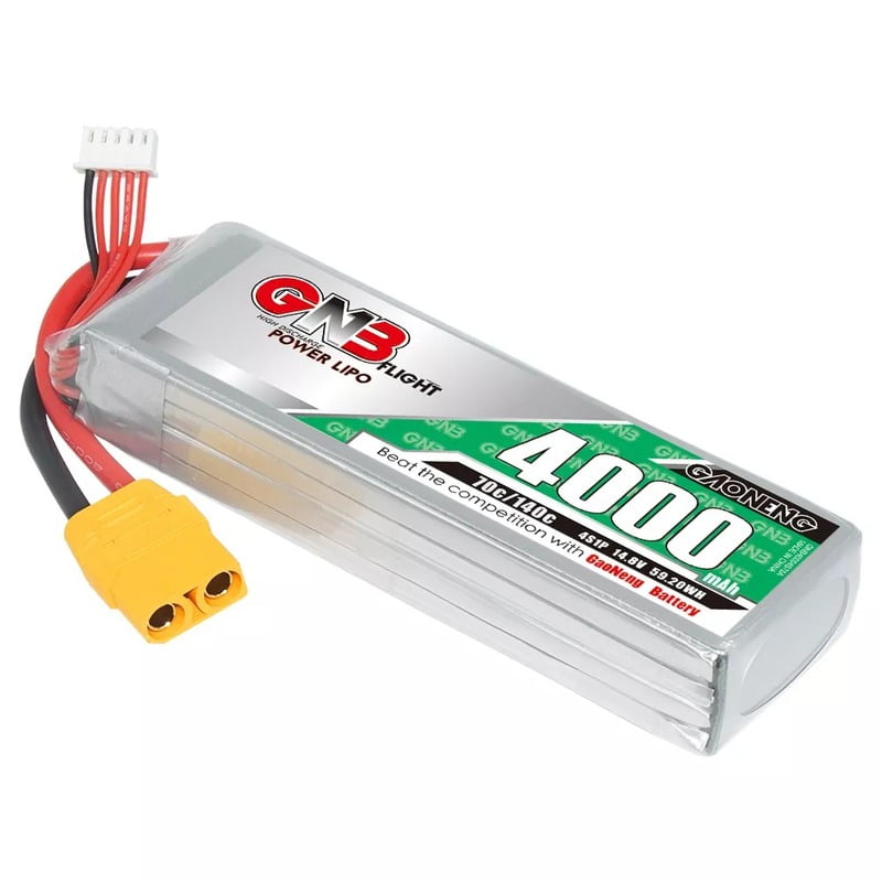 GNB 4000mAh 4S1P 14.8V 70C Lipo Battery